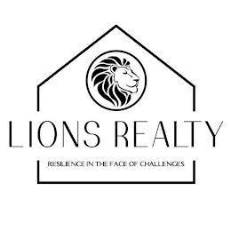 LIONS REALTY RESILIENCE IN THE FACE OF CHALLENGES logo