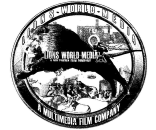 LIONS WORLD MEDIA A MULTIMEDIA FILM COMPANY LIONS WORLD MEDIA A MULTIMEDIA FILM COMPANY logo