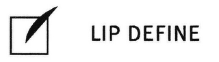 LIP DEFINE logo