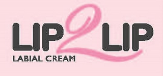 LIP2LIP LABIAL CREAM logo
