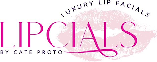 LIPCIALS LUXURY LIP FACIALS BY CATE PROTO logo