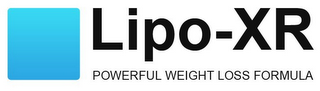 LIPO-XR POWERFUL WEIGHT LOSS FORMULA logo