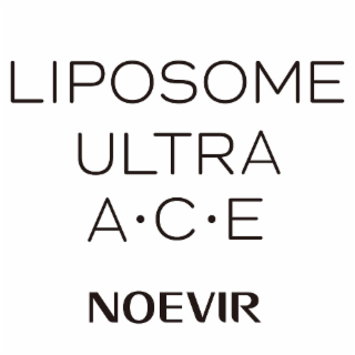 LIPOSOME ULTRA A · C ·E NOEVIR logo
