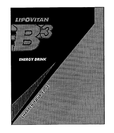 LIPOVITAN B3 ENERGY DRINK SHARPEN YOUR EDGE logo