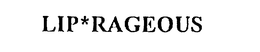 LIP*RAGEOUS logo