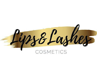 LIPS & LASHES COSMETICS logo