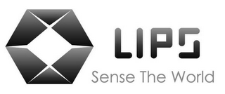 LIPS SENSE THE WORLD logo