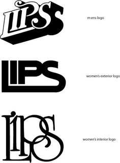 LIPS WOMEN'S EXTERIOR LOGO logo