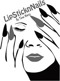LIPSTICKNNAILS BY TINA MARIE logo