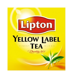 LIPTON YELLOW LABEL TEA FINEST BLEND QUALITY NO. 1 logo