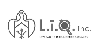 L.I.Q. INC. LEVERAGING INTELLIGENCE & QUALITY logo