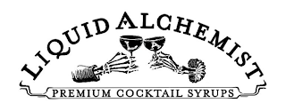 LIQUID ALCHEMIST LA PREMIUM COCKTAIL SYRUPS logo