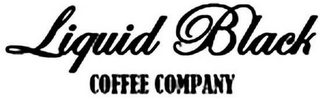 LIQUID BLACK COFFEE COMPANY logo