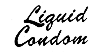 LIQUID CONDOM logo