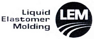 LIQUID ELASTOMER MOLDING LEM logo