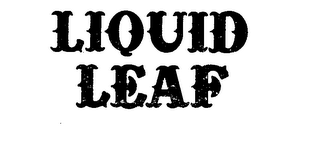 LIQUID LEAF logo