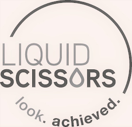 LIQUID SCISSORS LOOK. ACHIEVED. logo