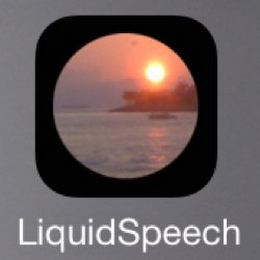 LIQUID SPEECH logo