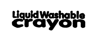 LIQUID WASHABLE CRAYON logo