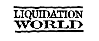 LIQUIDATION WORLD logo