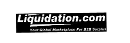 LIQUIDATION.COM YOUR GLOBAL MARKETPLACEFOR B2B SURPLUS logo