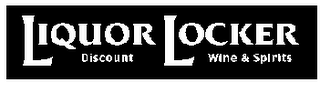 LIQUOR LOCKER DISCOUNT WINE & SPIRITS logo