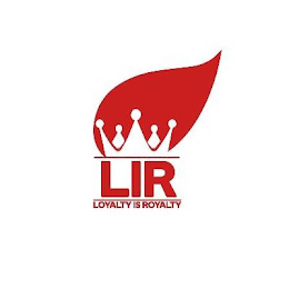 LIR LOYALTY IS ROYALTY logo