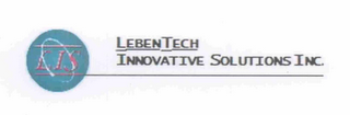 LIS LEBENTECH INNOVATIVE SOLUTIONS INC. logo