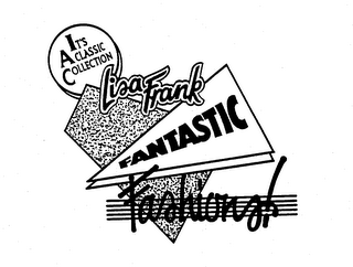 LISA FRANK FANTASTIC FASHIONS! IT'S A CLASSIC COLLECTION logo