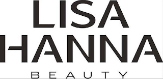 LISA HANNA BEAUTY logo