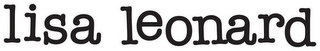 LISA LEONARD logo