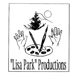 "LISA PARK" PRODUCTIONS logo