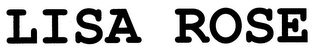 LISA ROSE logo