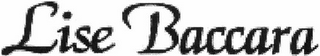 LISE BACCARA logo