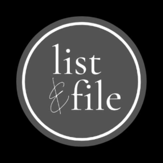 LIST & FILE logo