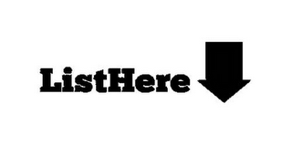 LIST HERE logo