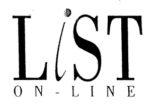 LIST ON-LINE logo