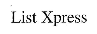 LIST XPRESS logo