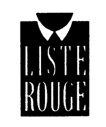 LISTE ROUGE logo