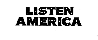 LISTEN AMERICA logo