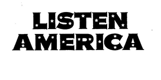 LISTEN AMERICA logo