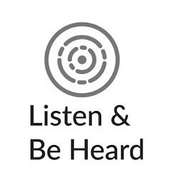 LISTEN & BE HEARD logo