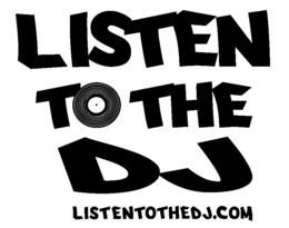 LISTEN TO THE DJ LISTENTOTHEDJ.COM logo