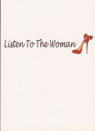 LISTEN TO THE WOMAN logo