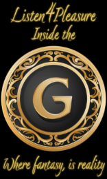 LISTEN4PLEASURE INSIDE THE G WHERE FANTASY, IS REALITY logo
