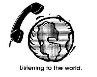 LISTENING TO THE WORLD. logo