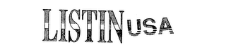 LISTIN USA logo