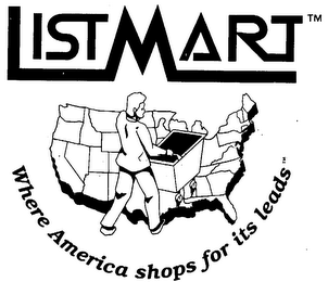 LISTMART WHERE AMERICA SHOPS FOR ITS LEADS logo