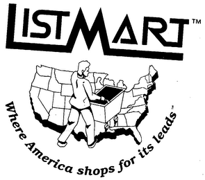 LISTMART WHERE AMERICA SHOPS FOR ITS LEADS logo