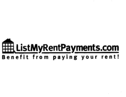 LISTMYRENTPAYMENTS.COM BENEFIT FROM PAYING YOUR RENT! logo